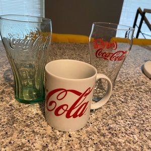 Coca-cola glasses